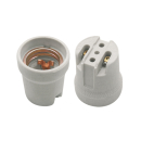 Keramik-Sockel E27 4A Fassung HLDR-E27 Kanlux 02160 ohne Bügel