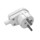 Stecker PIN W/US Netzstecker 16A 02186 weiß mit Schutzkontakt IP20