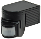 Aufputz Bewegungsmelder CBM 3-Draht 180° IP44 Schwarz 1-1200W 18145