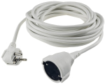 Verlängerungskabel 3m weiß H05VV-F3G 1,5mm² 16A/250V 18854