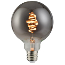 LED Leuchtmittel Nordlux Smoked 5W E27 140Lm spiral Globe Filament G125 dimmbar 1800K