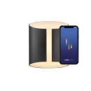 Nordlux Grip Smart LED Wandleuchte 10W Aussenleuchte IP54 schwarz 2200–6500K 2118201003