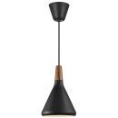 Designer Pendelleuchte Nori 18 schwarz DFTP E27
