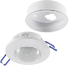 Aufbau+Einbau Bewegungsmelder 360° FLAT PIR, LED geeignet, Reichweite 8m 22472