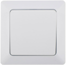 ChiliTec MILOS Kreuzschalter Matt Weiß mit Rahmen