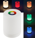 LED Akku-Tischleuchte mit Touch-Funktion H113mm, Warmweiß + RGB Magnethalter ChilITec 23111