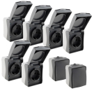 NUQUI IP54 Feuchtraum Starter-Kit 8-teilig Aufputz ChiliTec 23366