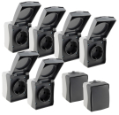 NUQUI IP54 Feuchtraum Starter-Kit 8-teilig Aufputz ChiliTec 23366