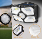 ChiliTec LED Solar Wandleuchte "SWL 722" PIR Bewegungsmelder IP65 23410