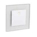 Kanlux LED Wandeinbauleuchte APUS W WW PIR Sensor 12V DC 3000K 0,8W 13Lm 23798