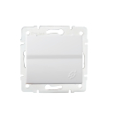 LOGI Steckdose mit Deckel IP44 Weiss Unterputz 25086