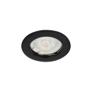 Einbaurahmen VIDI Einbauleuchte schwarz rund starr Deckeneinbauspot 25995