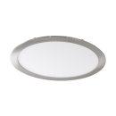 LED Panel 4000K ROUNDA V2 24W 1700Lm Downlight Nickel satiniert 27220