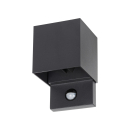 LED Wandleuchte REKA PIR Sensor 4000K graphit 7W IP54 Kanlux 28994