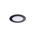 LED Panel 3000K ROUNDA V2 schwarz 6W IP44/20 Downlight 33562