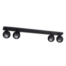 Wandleuchte Galoba EL-4I B 4xGU10 schwarz Kanlux Deckenlampe schwenkbar