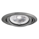 Deckeneinbauleuchte ARGUS II CT-2115-GM graphit 37162