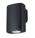 Downlight Wandleuchte ZEVI EL GU10 schwarz IP54 Kanlux 38880