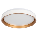 LED Deckenleuchte SOLN CCT 2700-6500K weiss/gold Ø380 dimmbar Kanlux 39110