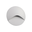 LED Treppenleuchte EXIN weiss 3000K IP65 rund Treppenspot 2,5W 50Lm 230V 39120