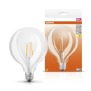 Osram Filament LED Lampe E27 Retrofit Globe G125 4W 2700K warmweiss 470Lm