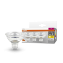 3er Pack OSRAM Star LED Spot MR16 6,5W GU5.3 36° 2700K warmweiss 621Lm 12V