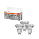3er Pack OSRAM LED BASE PAR16 GU10 LED Strahler 4.3W 36° 4000K neutralweiss 350Lm