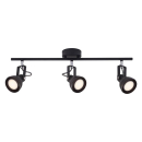 Deckenleuchte Aslak Nordlux schwarz 3x GU10 3-Spot Deckenlampe