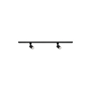 Schienenleuchte 1-Phasen Stromschiene ALTEAR SET 1M2S B 2x Spot schwarz Kanlux 45920