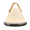 Nordlux Tischleuchte Strap To-Go 2,5W LED Gartenleuchte IP54 weiss 46195001