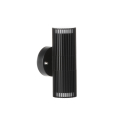 Aussenwandleuchte RADILO EL 2X B schwarz IP44 GU10 Kanlux 46201
