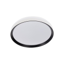 LED Deckenleuchte LIXAN CCT 3000-6500K FB dimmbar Ø385 weiß / schwarz Kanlux 46281