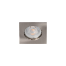 Einbaurahmen Einbauleuchte NAVI CTX-DS10-SN Nickel matt eckig starr Deckenspotleuchte 04695