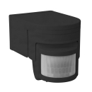 Bewegungsmelder PIR SLICK JQ IP44 schwarz 1200VA H160/V20 Sensor 08391
