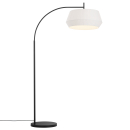 Nordlux Stehlampe Dicte Weiss E27 Bodenlampe, Schirm aus Textilien
