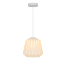 Nordlux Pendelleuchte Elbie plissiertes Opalglas E27 2612323001