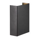 Nordlux LED Wandleuchte Fold 10 Seaside 2x3.75W IP54 Aussenleuchte schwarz 2518031203