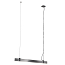 LED Pendelleuchte Nordlux Lilt Dunkel Grau Stahl Pendel Dimmbar mit Moodmaker 2010603051