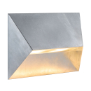 Dänische Fassadenleuchte Pontio 27 Nordlux verzinkt 2x GU10 IP54 Wandleuchte Architekturdesign