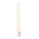 Nordlux LED Spiegelleuchte Sjaver IP44 Wandleuchte 3000/4000K RA90 mit Steckdose weiss 2510451001
