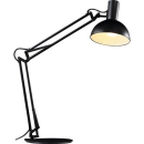 Tischlampe Arki Nordlux E27 schwarz - Designer Klemm- Wand- Tischleuchte