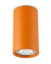 BIOLEDEX Deckenleuchte HELSO-F orange GU10 MR16 Kinderleuchte Zylinder
