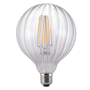 LED-Leuchtmittel Avra Nordlux mit Streifen Globe Filament E27 2W 150Lm