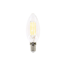 Bemko LED Kerze E14 C35 4000K neutralweiss 6W 750Lm 320° Filament LEDs