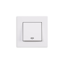 Gunsan Eqona Taster Licht Weiss Unterputz 01401100200105