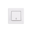 Gunsan Eqona Wechselschalter 2-Wege Schalter Weiss UP 01401100100107