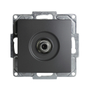 Steckdose Visage Gunsan dunkelsilber Sat TV Antennendose F Stecker