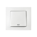 Moderna Taster Unterputz Lichttaster Weiss Gunsan mit Lichtsymbol Steckklemmen