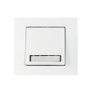 Gunsan Moderna Klingeltaster mit Namensschild Unterputz Weiss