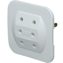 Kopp 174902005 Euro Adapter 3-fach extra flach arktis für 3x EURO-Stecker